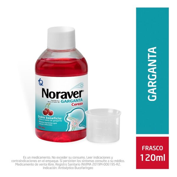 Noraver Cereza Repuesto 120 Ml Fenol