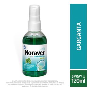 Noraver Menta Spray 120 Ml Fenol