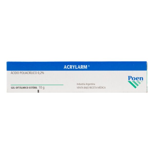 Acrylarm Gel Oftalmico 10 Gr Acido Poliacrilico