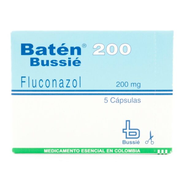 Baten 200 Mg 5 Capsulas Fluconazol