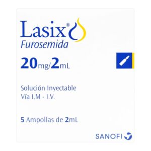 Lasix 20 Mg 5 Ampollas Furosemida