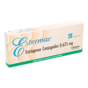 Estermax 0.625 Mg 28 Tabletas Estrogenos Conjugados