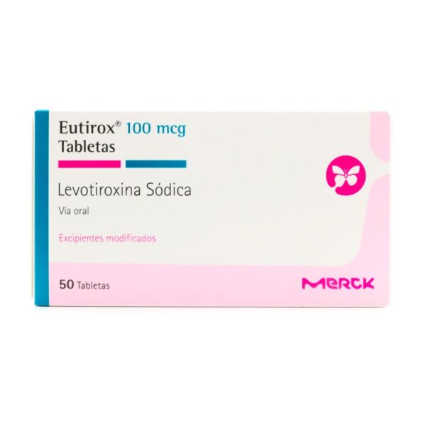 Eutirox 100 Mcg 50 Tbs Levotiroxina Sodica