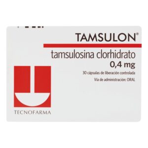 Tamsulon 30 Capsulas Clorhidrato De Tamsulosina