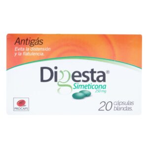 Digesta 250 Mg 20 Tbs Simeticona