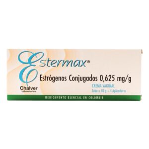 Estermax C/Vag. 40 Gr 4 Aplicadores Estrogenos Conjugados