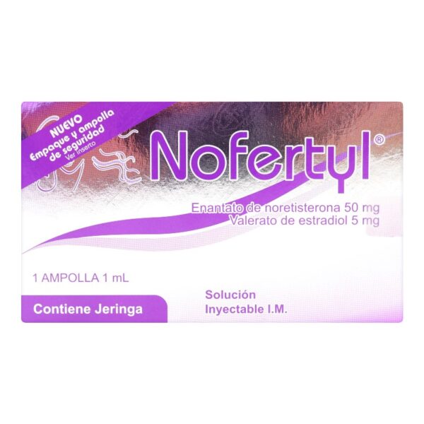 Nofertyl Ampolla 1 Ml Con Jeringa Estradiol / Acetato De Norestisterona