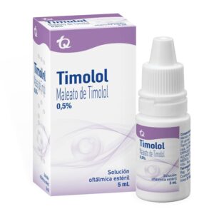 Timolol Maleato 0.5% Gotas Oftalmica 5 Ml Mk