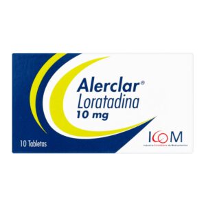 Alerclar 10 Mg 10 Tabletas Icom Loratadina