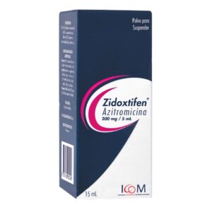 Zidoxtifen 200 Mg / 5 Ml Suspension 15 Ml Icom Azitromicina