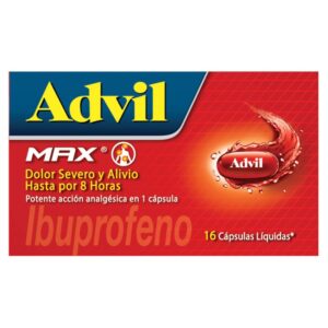 Advil Max 16 Capsulas Ibuprofeno