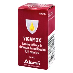 Vigamox 0.5% Solucion 5 Ml Moxifloxacino