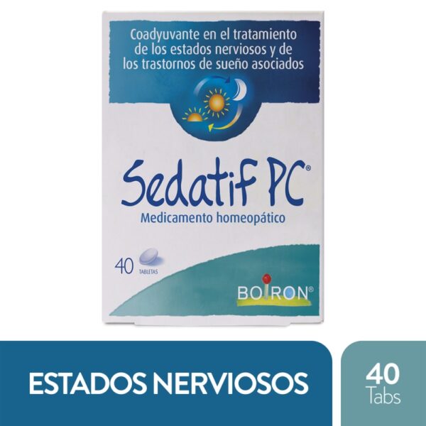 Sedatif Pc 40 Tabletas Producto Natural