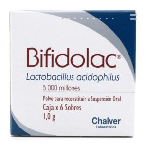 Bifidolac 170 Mg 6 Sobres Bacilos Lacticos