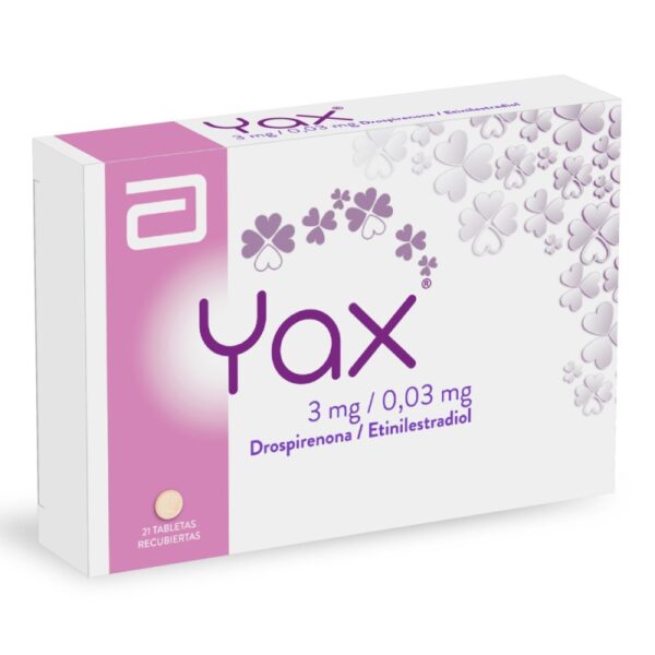 Yax 21 Tabletas(P)26910(Sc)(Sf) Drospirenona-Etinilestrdiol
