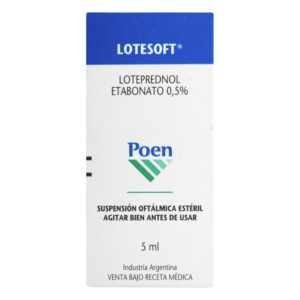 Lotesoft 0.5% Gotas 5 Ml Loteprednol Etabonato
