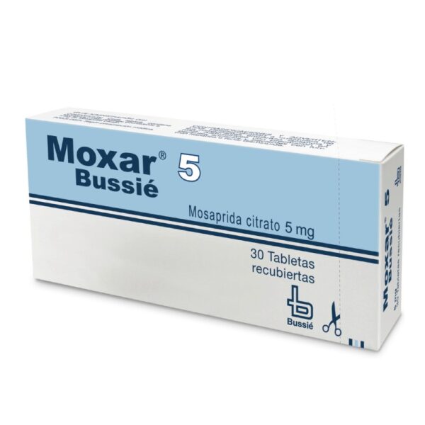 Moxar 5 Mg 30 Tabletas Mosaprida