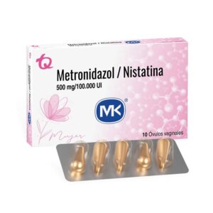 Metronidazol 500 Mg / Nistatina 10 Ovulos Mk
