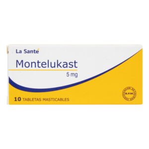 Montelukast 5 Mg 10 Tabletas La Sante