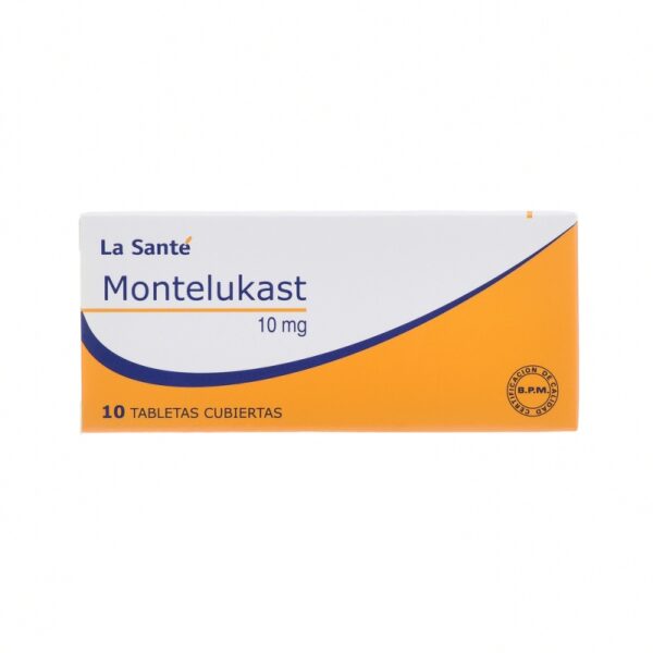 Montelukast 10 Mg 10 Tabletas La Santé