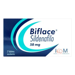 Biflace 50 Mg 2 Tabletas Icom Sildenafil