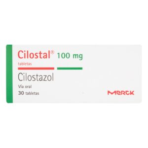 Cilostal 100 Mg 30 Tabletas Cilostazol