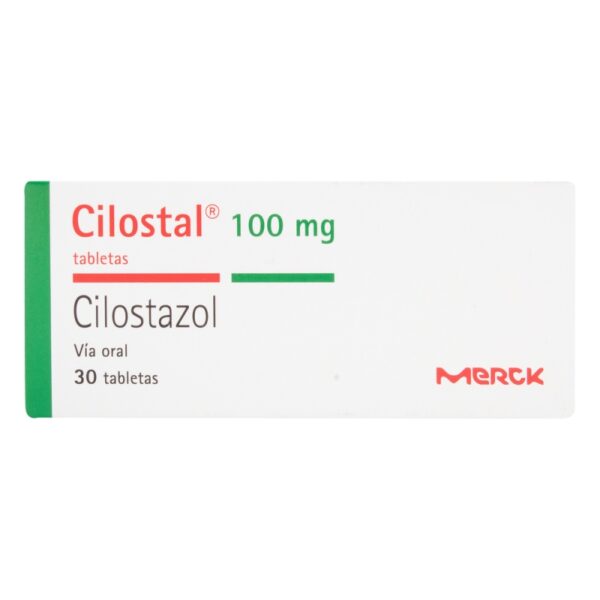 Cilostal 100 Mg 30 Tabletas Cilostazol