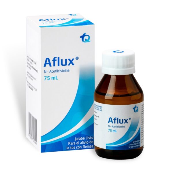 Aflux Jarabe Listo 75 Ml Acetilcisteina