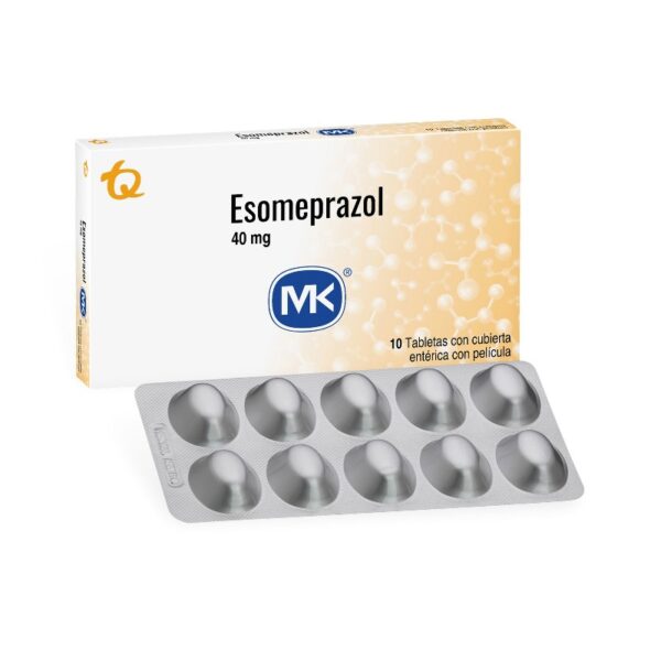 Esomeprazol 40 Mg 10 Tabletas Mk