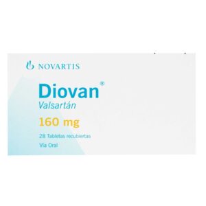 Diovan 160 Mg 28 Tabletas Valsartan