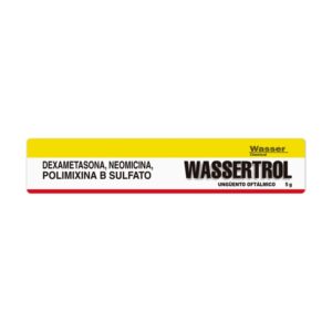 Wassertrol Unguento Oftalmico 5 Gr Neomicina-Polimixina-Dexametasona