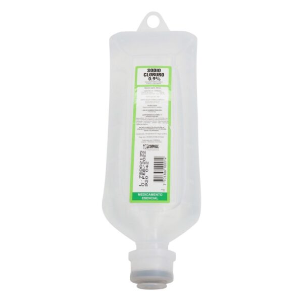 Cloruro De Sodio 0.9% 500 Ml Corpaul Cloruro De Sodio