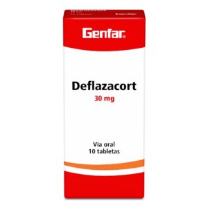 Deflazacort 30 Mg 10 Tabletas Genfar