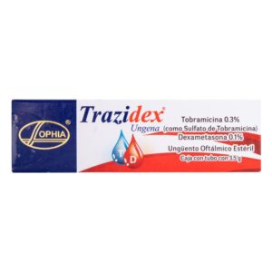 Trazidex Ungena 3.5 Gr Tobramicina / Dexametasona