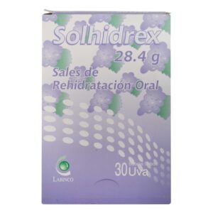 Solhidrex Sabor Uva 30 Sobres Sodio / Potacio / Calcio / Magnesio