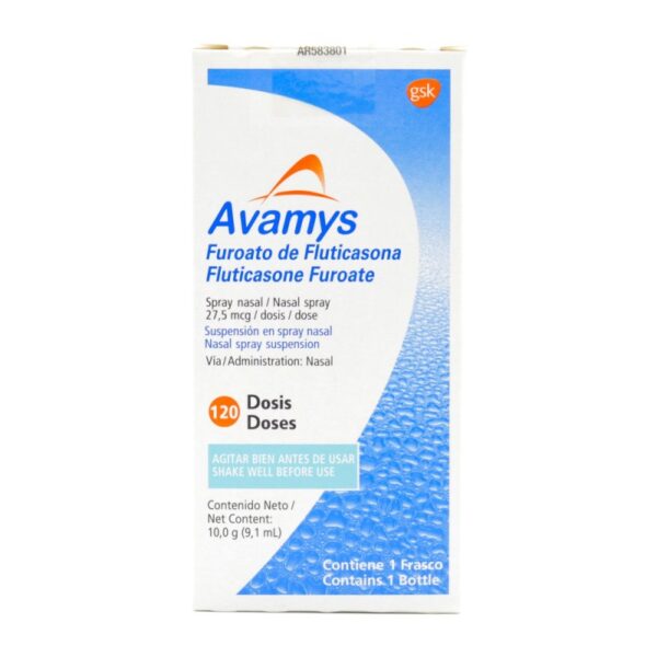 Avamys Spray Nasal 120 Dosis Fluticasona
