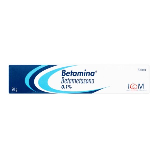 Betamina 0.1% Crema 20 Gr Icom Betametasona