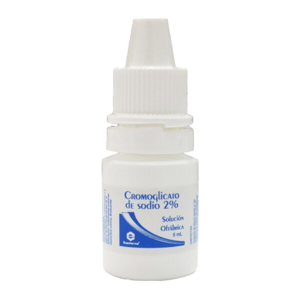 Cromoglicato De Sodio 2% Oftalmico 5 Ml Expofarma