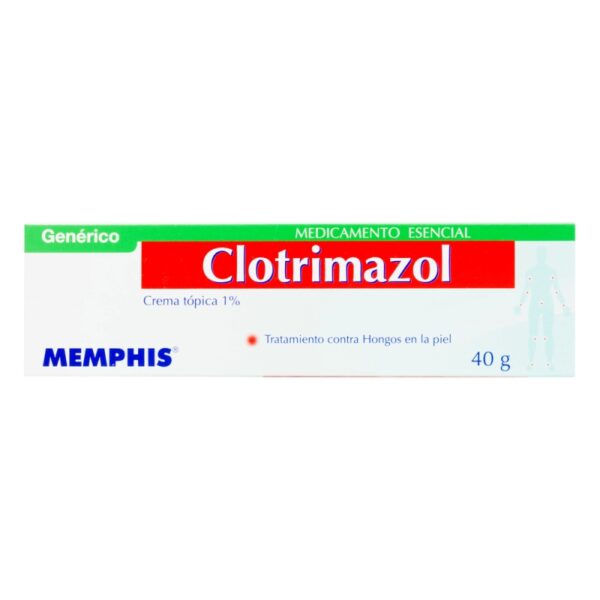 Clotrimazol 1% Crema Topica 40 Gr Memphis