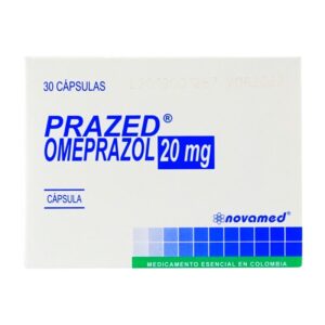 Omeprazol Prazed 20 Mg 30 Capsulas