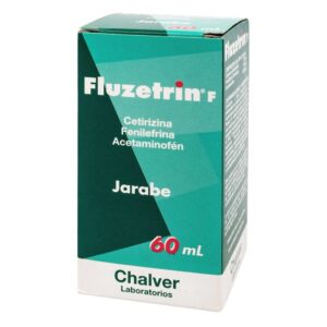 Fluzetrin F Jarabe 60 Ml Acetaminofen / Fenilefrina / Cetirizina