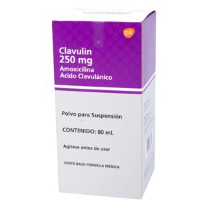 Clavulin 250 Mg Suspension 80 Ml Amoxicilina / Acido Clavulanico