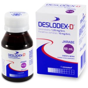 Deslodex D 60 Mililitros Jarabe Desloratadina / Fenilefrina