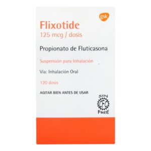 Flixotide 125M 120 Dosis Fluticasona