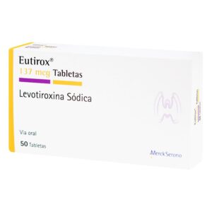 Eutirox 137 Mcg 50 Tabletas Levotiroxina Sodica