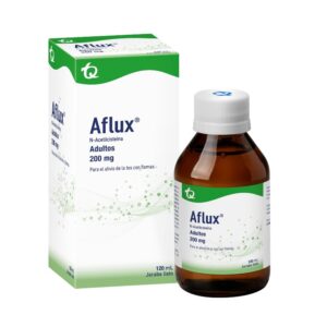 Aflux Jarabe Listo Adulto 120 Ml Acetilcisteina
