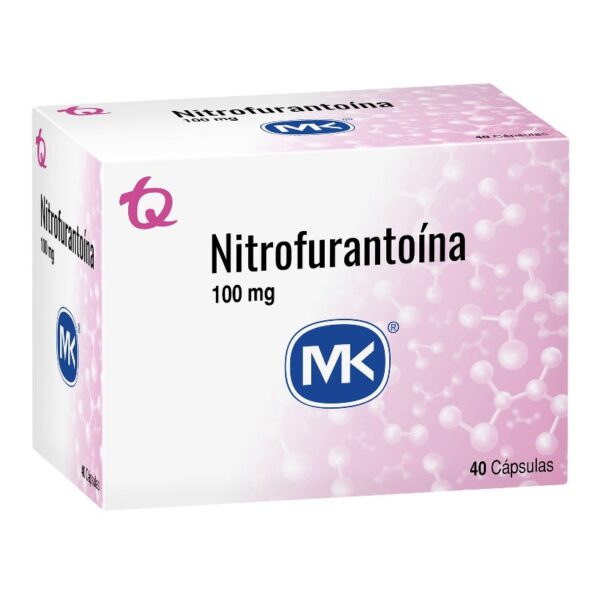 Nitrofurantoina 100 Mg 40 Capsulas Mk