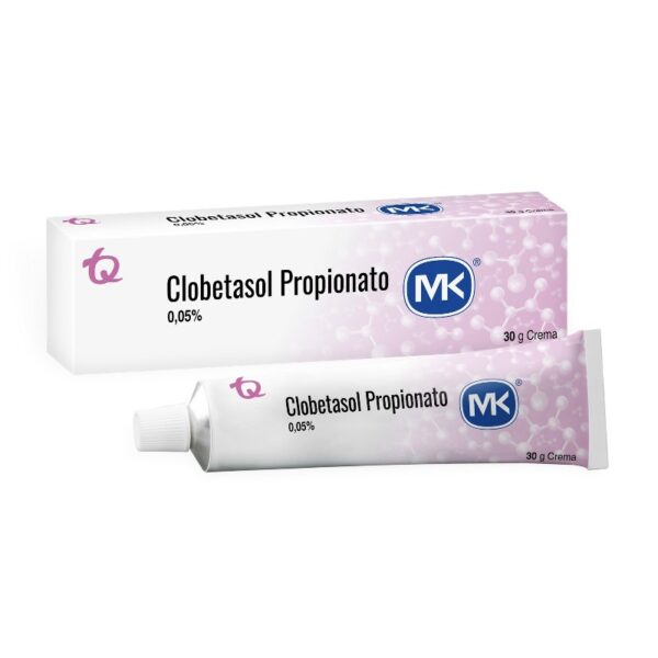 Clobetasol 0.05% Crema 30 Gr Mk Clobetasol