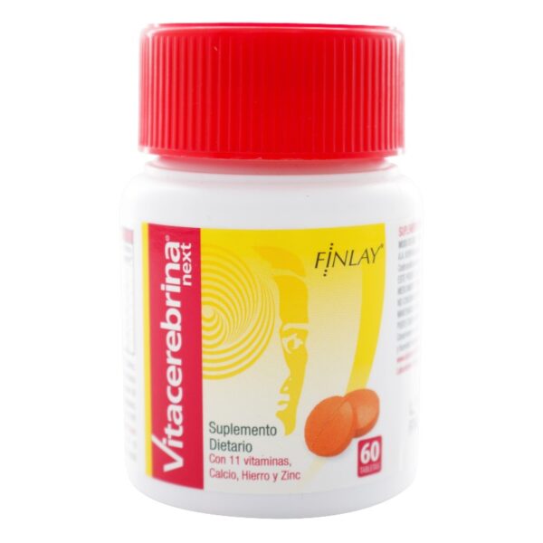 Vitacerebrina Next 60 Tabletas Multivitaminas Y Otros Minerales