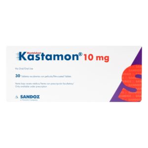 Kastamon 10 Mg 30 Tabletas Sandoz Montelukast